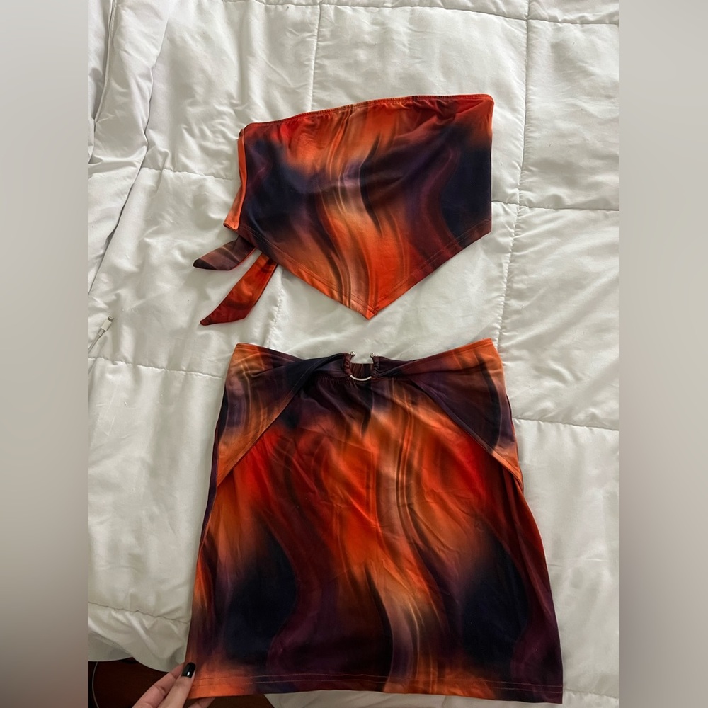 Skirt set